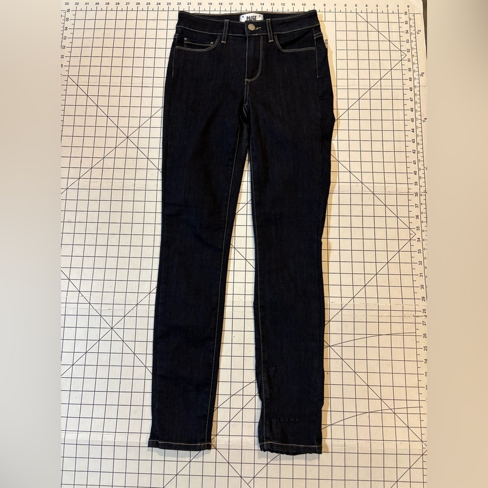 NWOT Paige Women’s Size 27 Dark Wash Alyson Skinny Jeans *Minor imperfection*